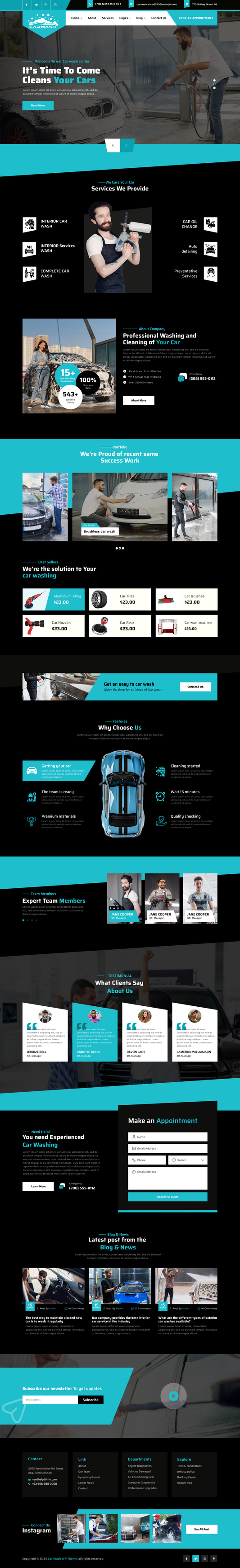 car-wash-wordpress-theme