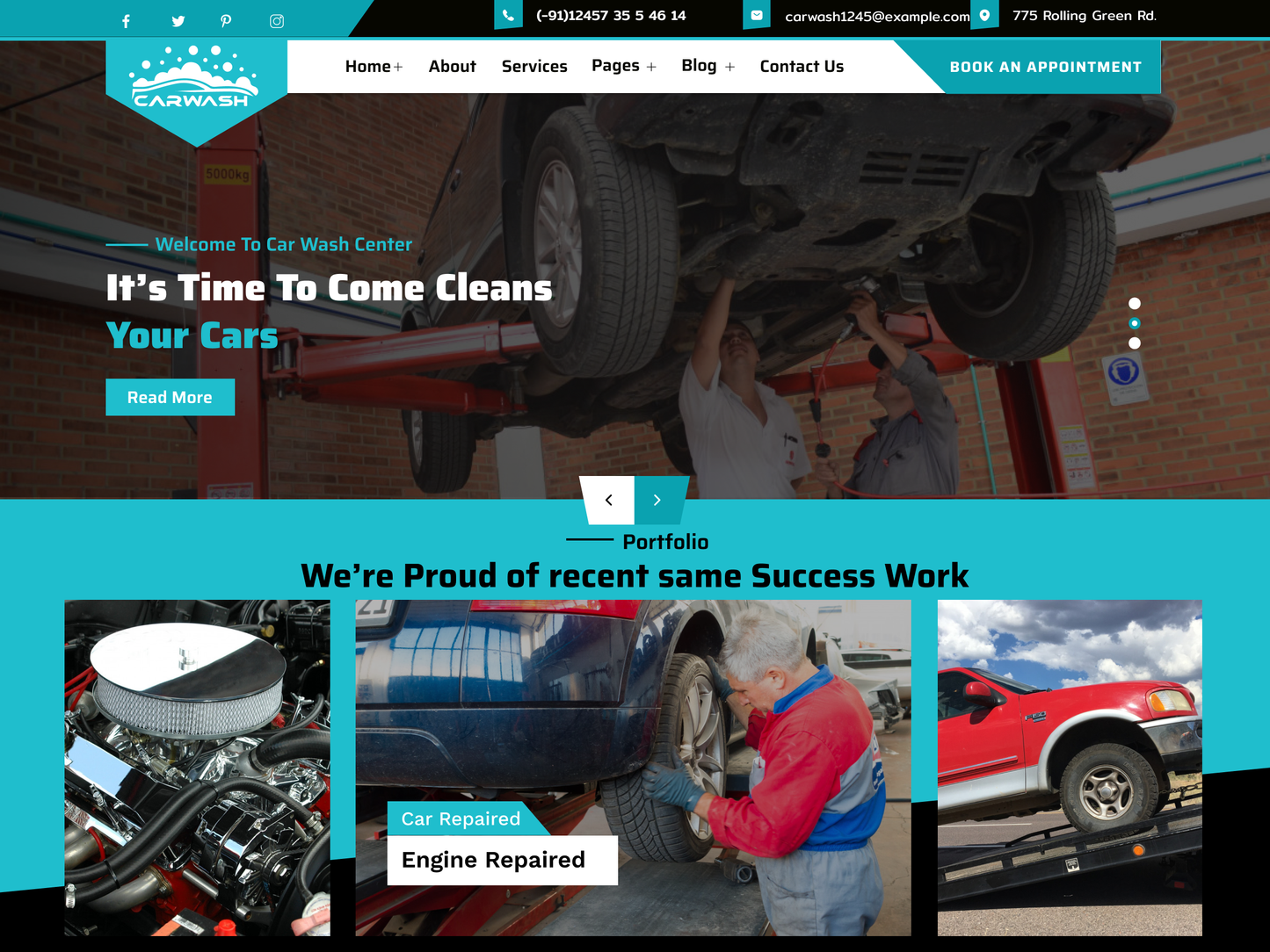 free-car-detailing-wordpress-theme