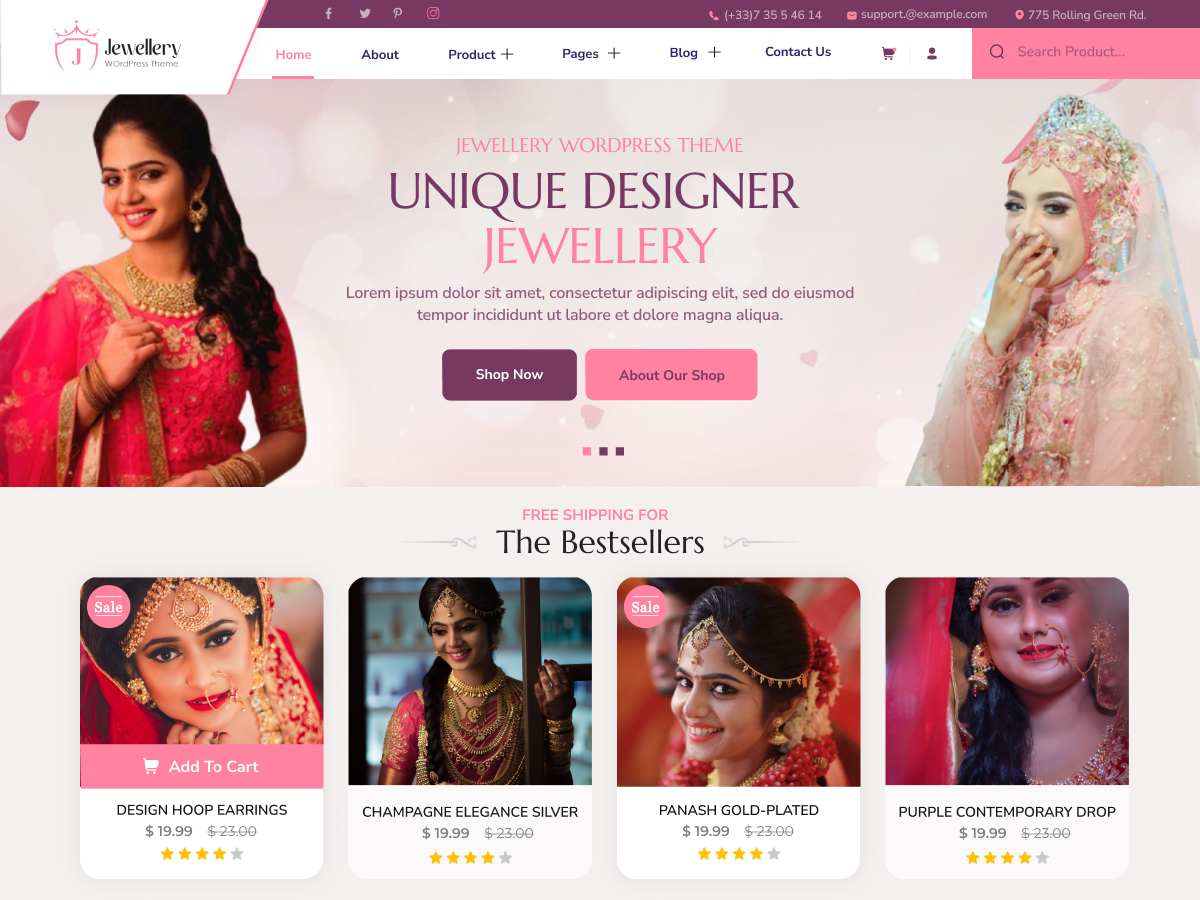 free-jewelry-wordpress-theme