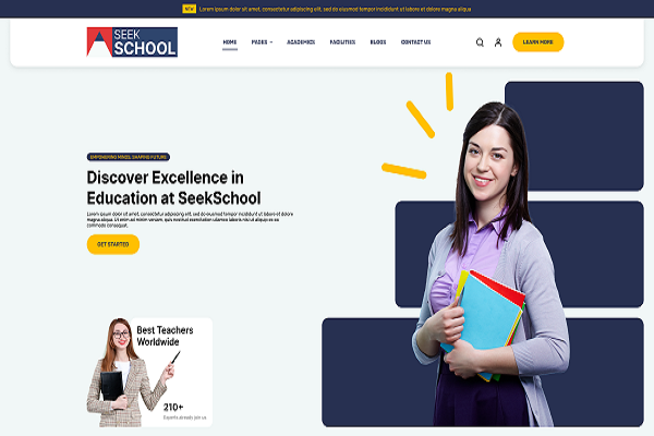 Free School WordPress Theme